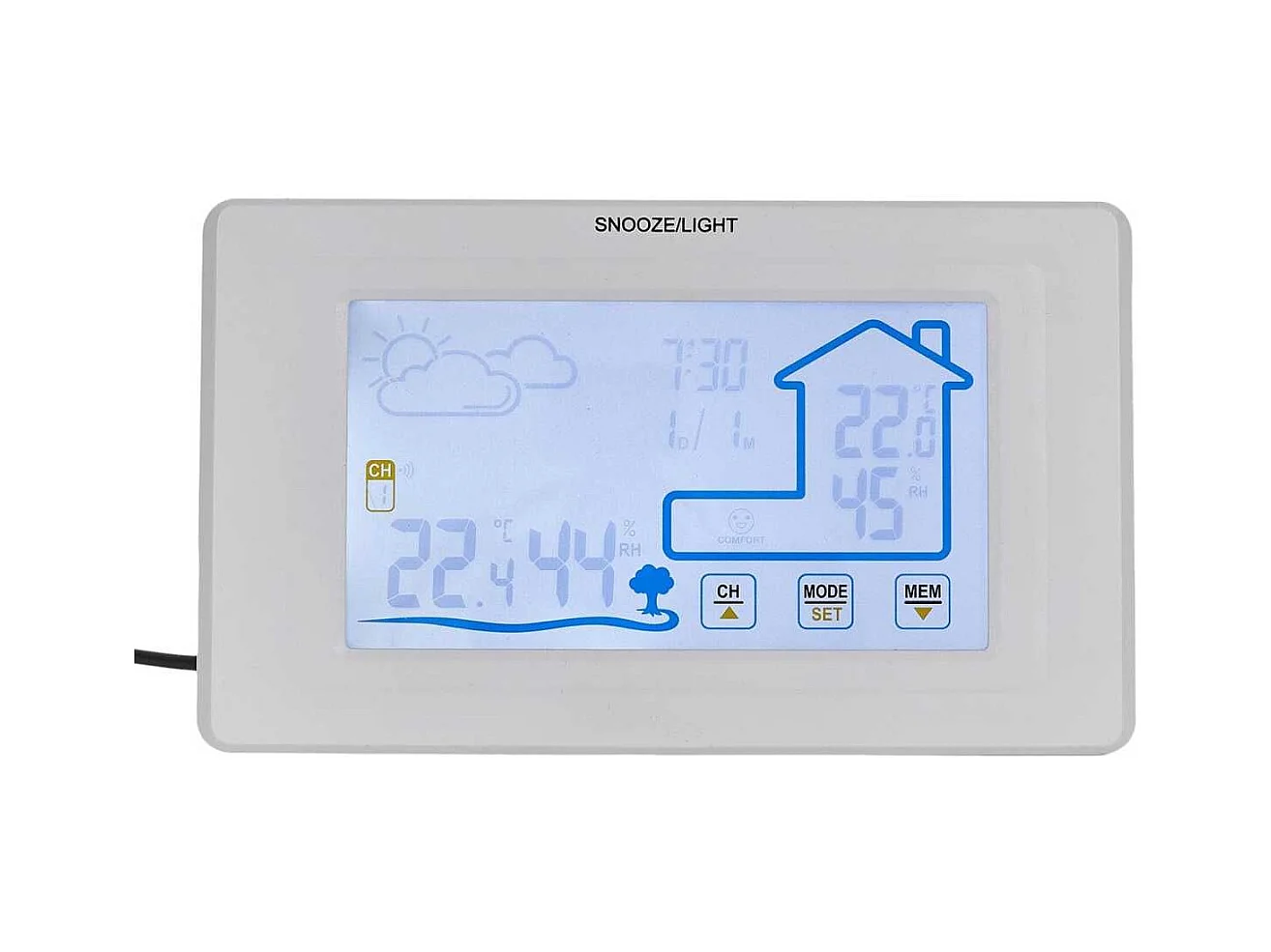 Station Météo Digitale avec Réveil - XAVIS