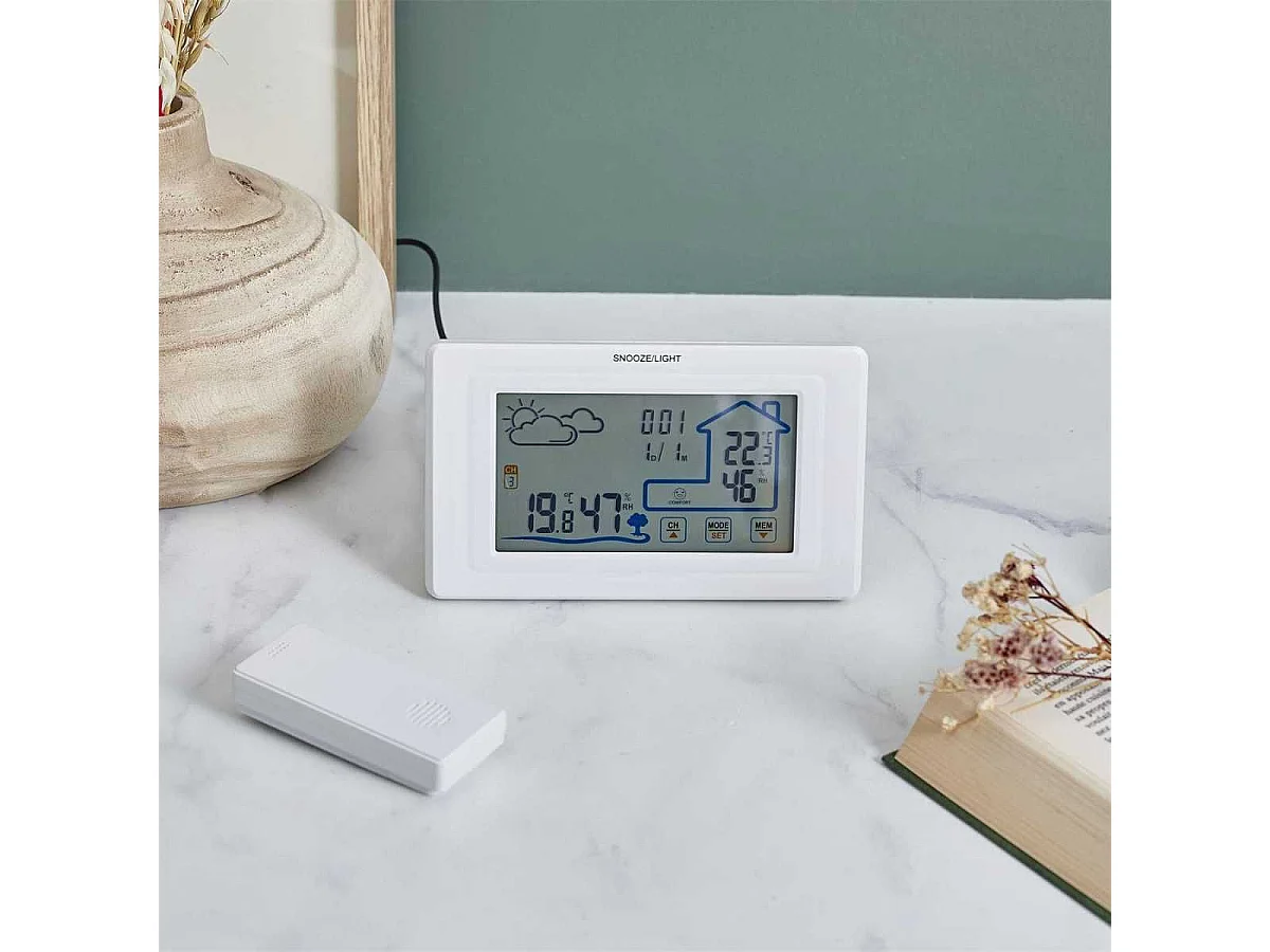 Station Météo Digitale avec Réveil - XAVIS