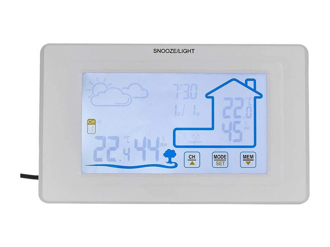 Station Météo Digitale avec Réveil - XAVIS