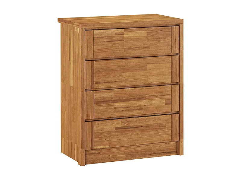 Kommode 80x45x99 cm Eiche Timo 4s80