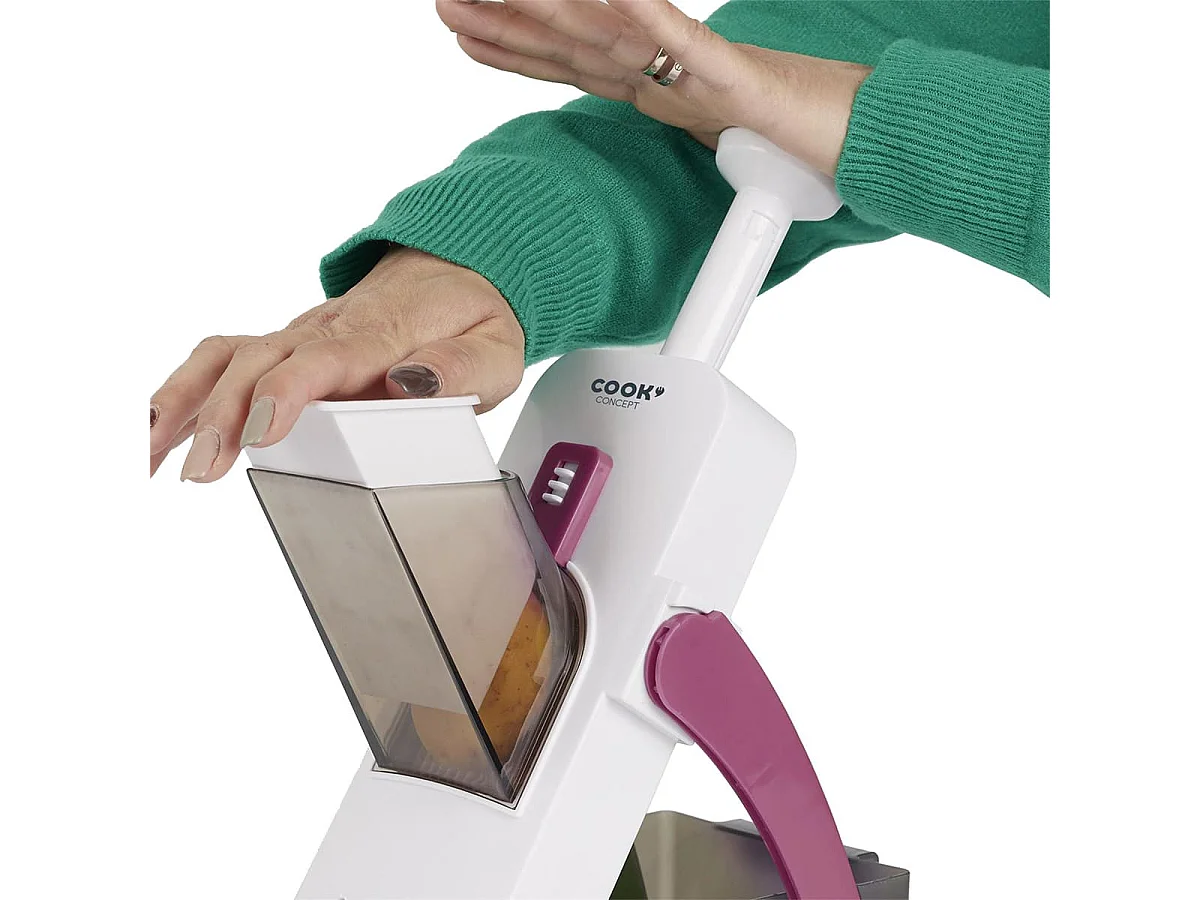 Mandoline 4 en 1 avec Pied Rétractable - SIESHU