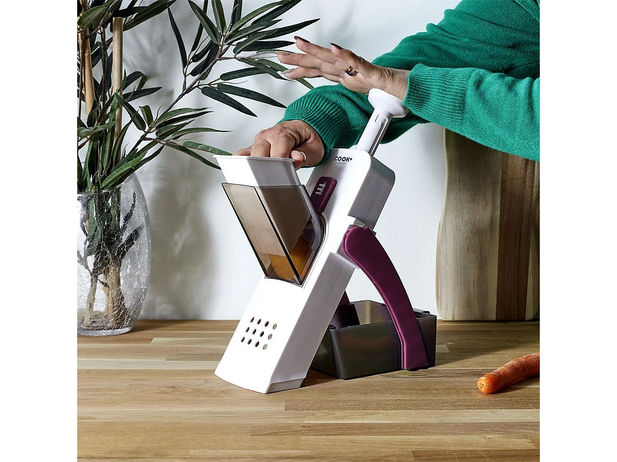 Mandoline 4 en 1 avec Pied Rétractable - SIESHU