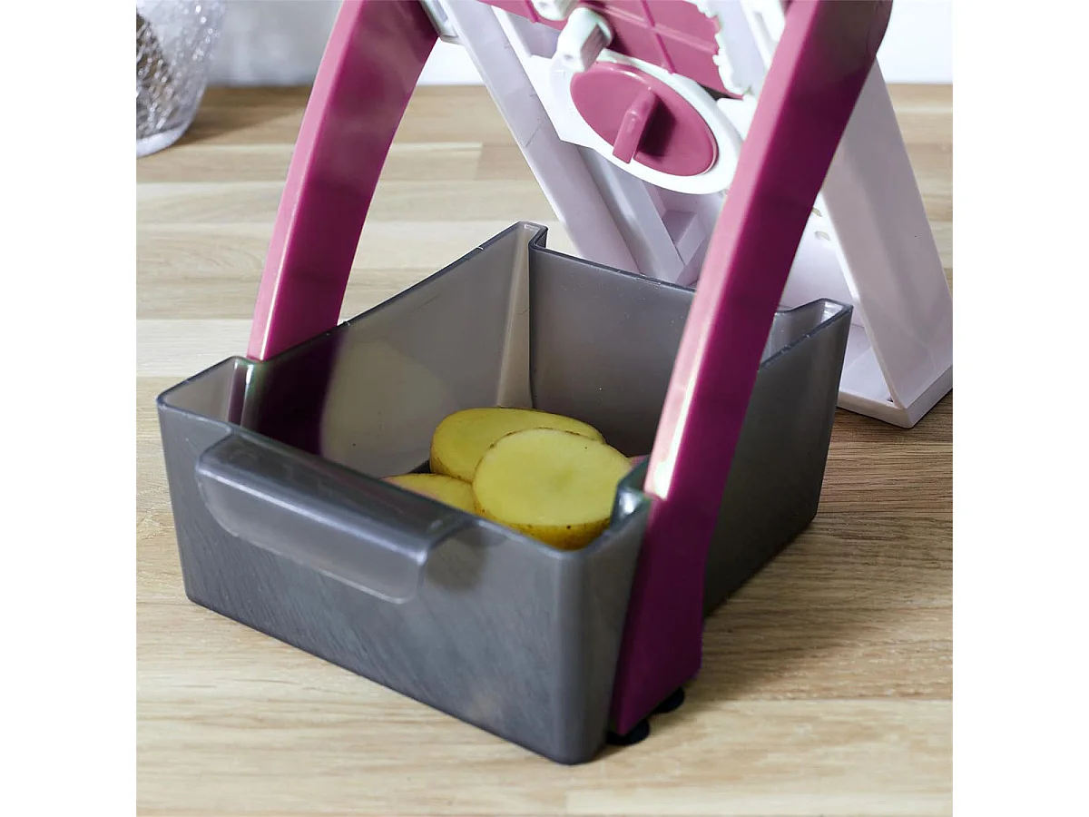 Mandoline 4 en 1 avec Pied Rétractable - SIESHU