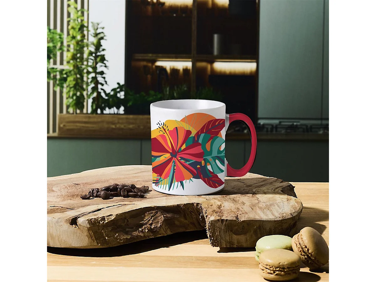 Mug en céramique paradis exotique (30cl)