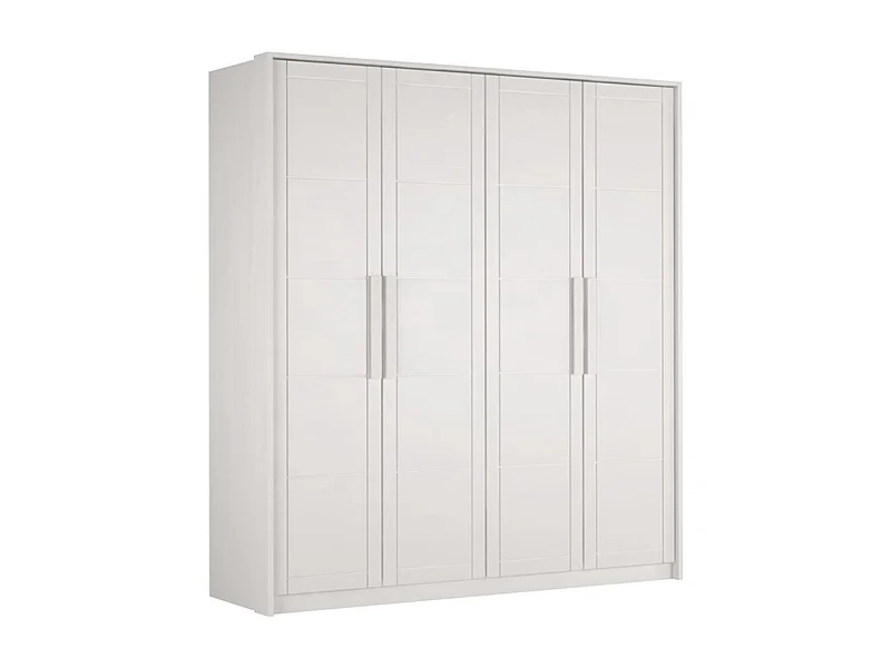 Roupeiro 2,03x0,65x2,2 m faia branca Timo 4T BW