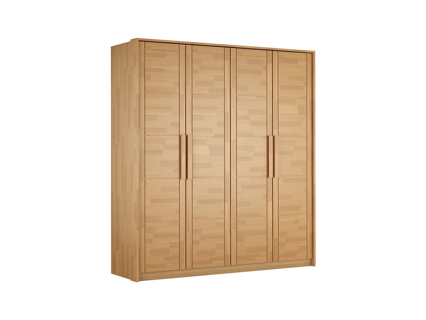 Kleiderschrank 2,03x0,65x2,2 m Buche Timo 4T BL