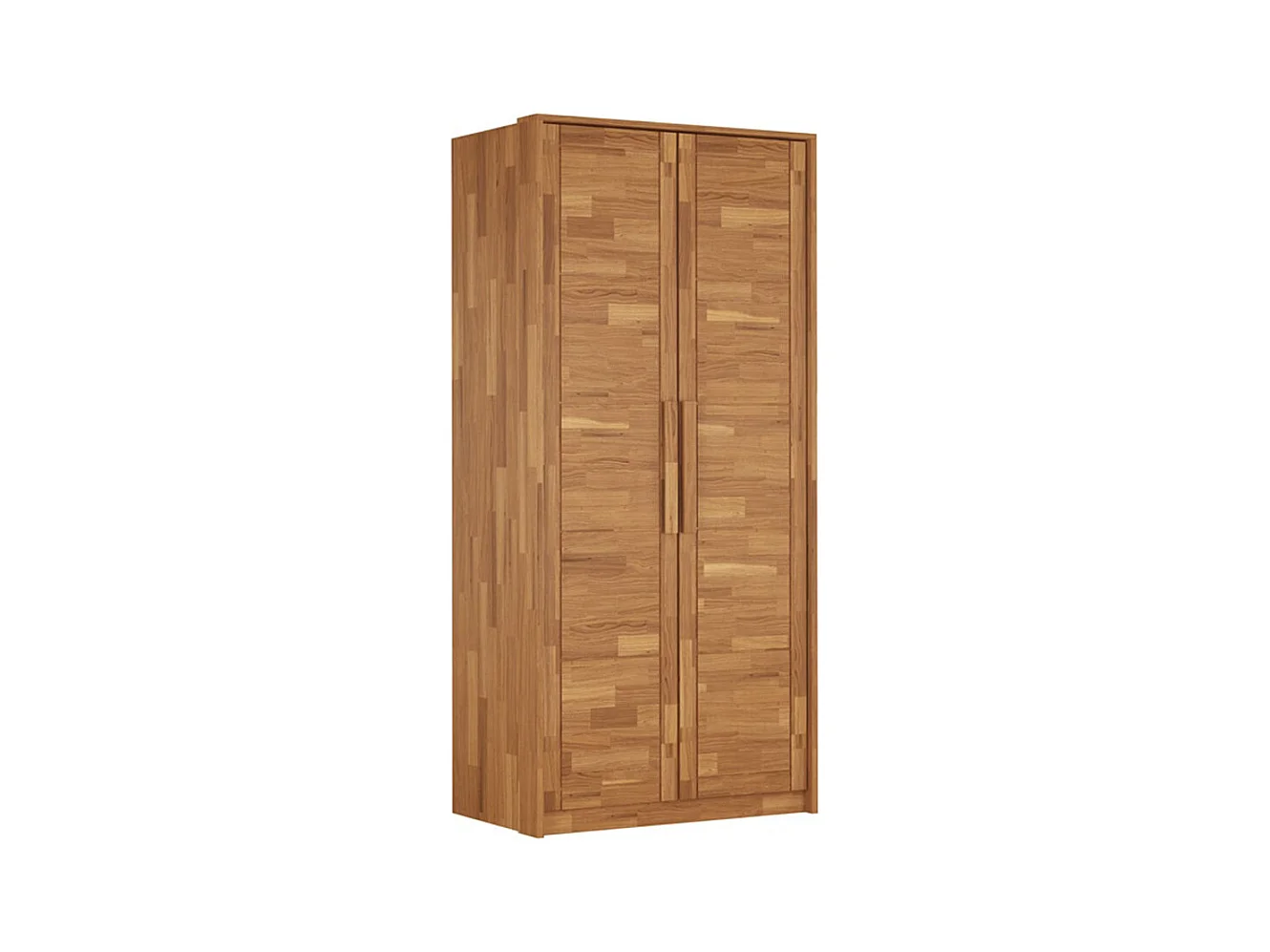 Kleiderschrank 1,046x0,65x2,2 m geölte Eiche Timo 2T WG
