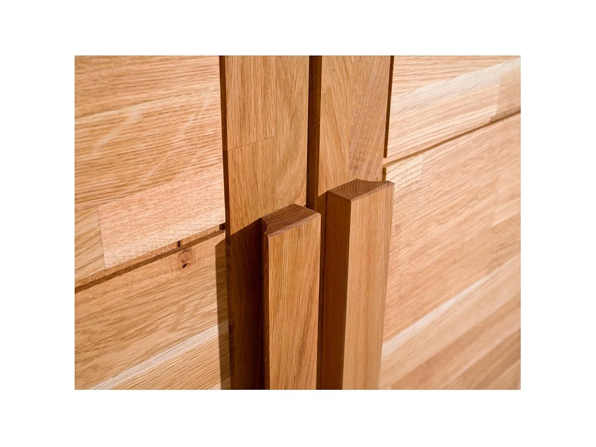 Kleiderschrank 1,046x0,65x2,2 m geölte Eiche Timo 2T WG