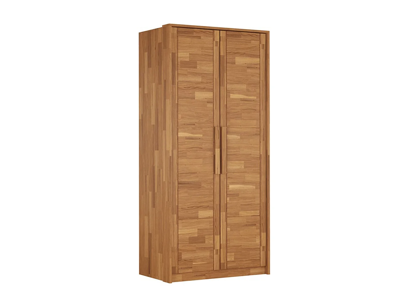 Armoire 1,046x0,65x2,2 m chêne huilé Timo 2T WG