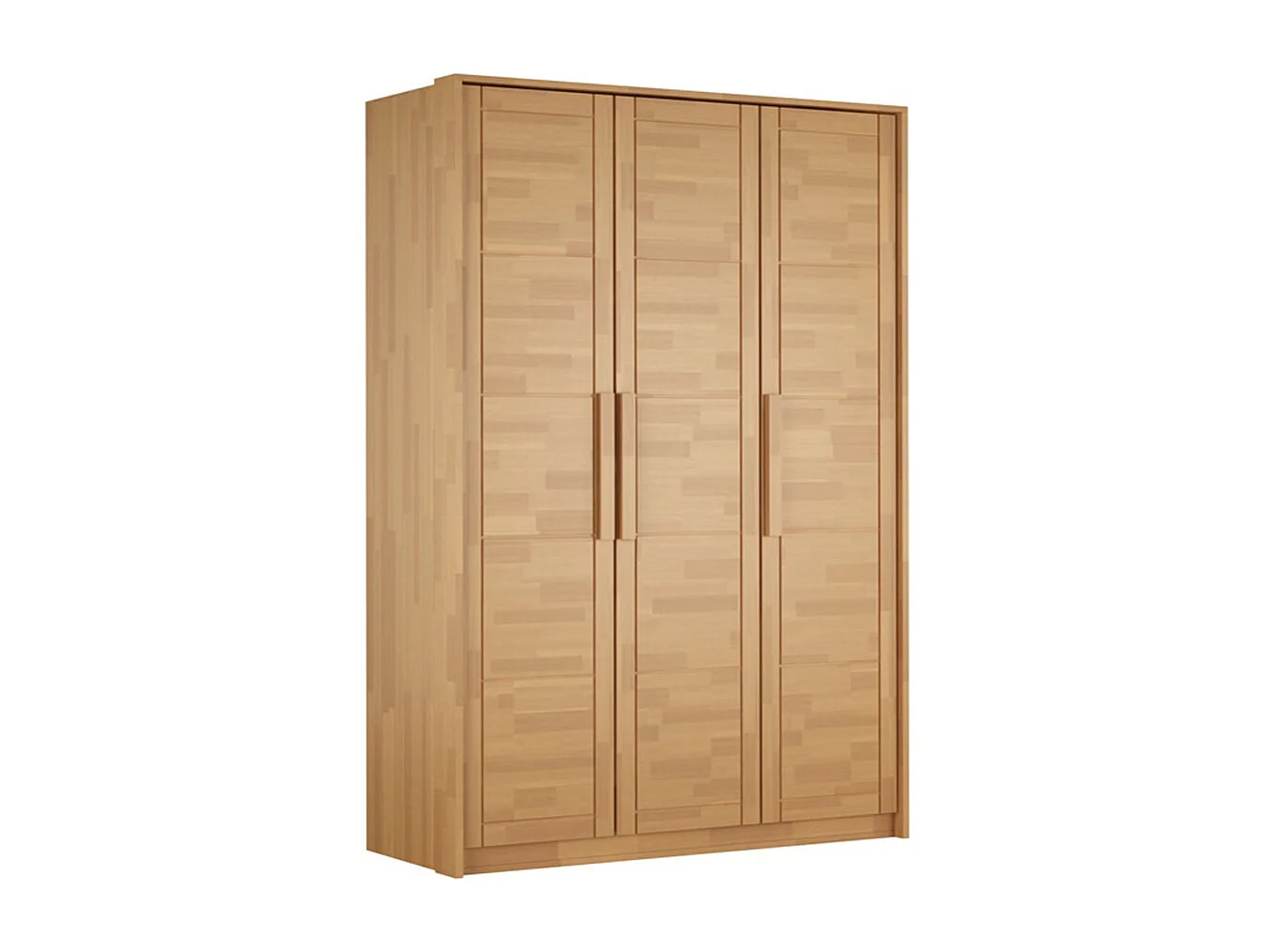 Armoire 1,54x0,65x2,2 m Hêtre Timo 3T BL