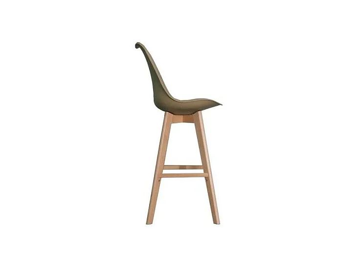 Tabouret DKD Home Decor 48,5 x 55 x 109 cm Beige Polyuréthane Hêtre