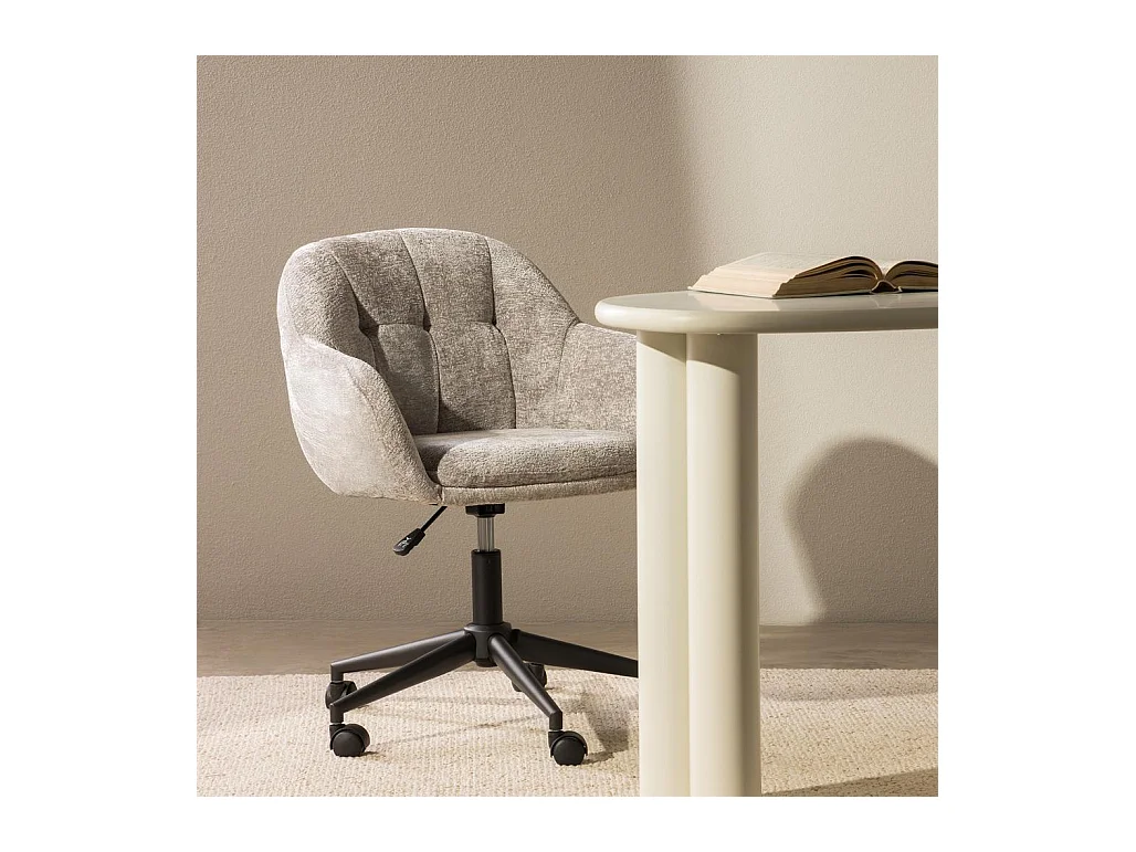 Chaise pivotante 59x63x77,5 cm Gris clair WEWORK