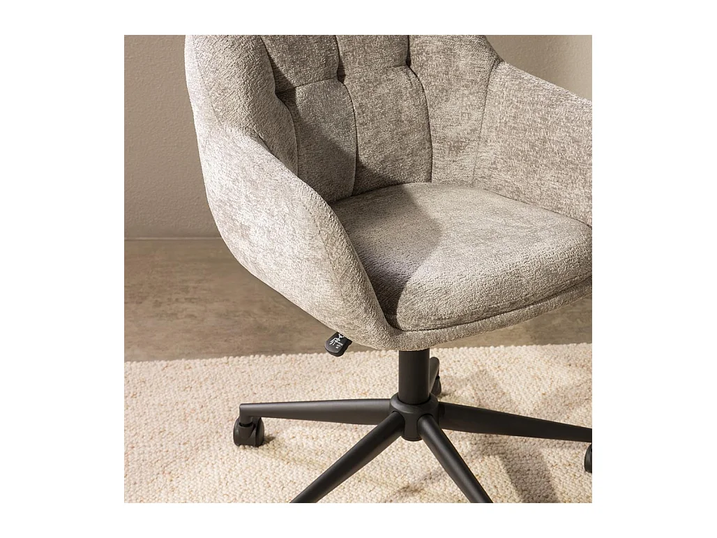 Chaise pivotante 59x63x77,5 cm Gris clair WEWORK