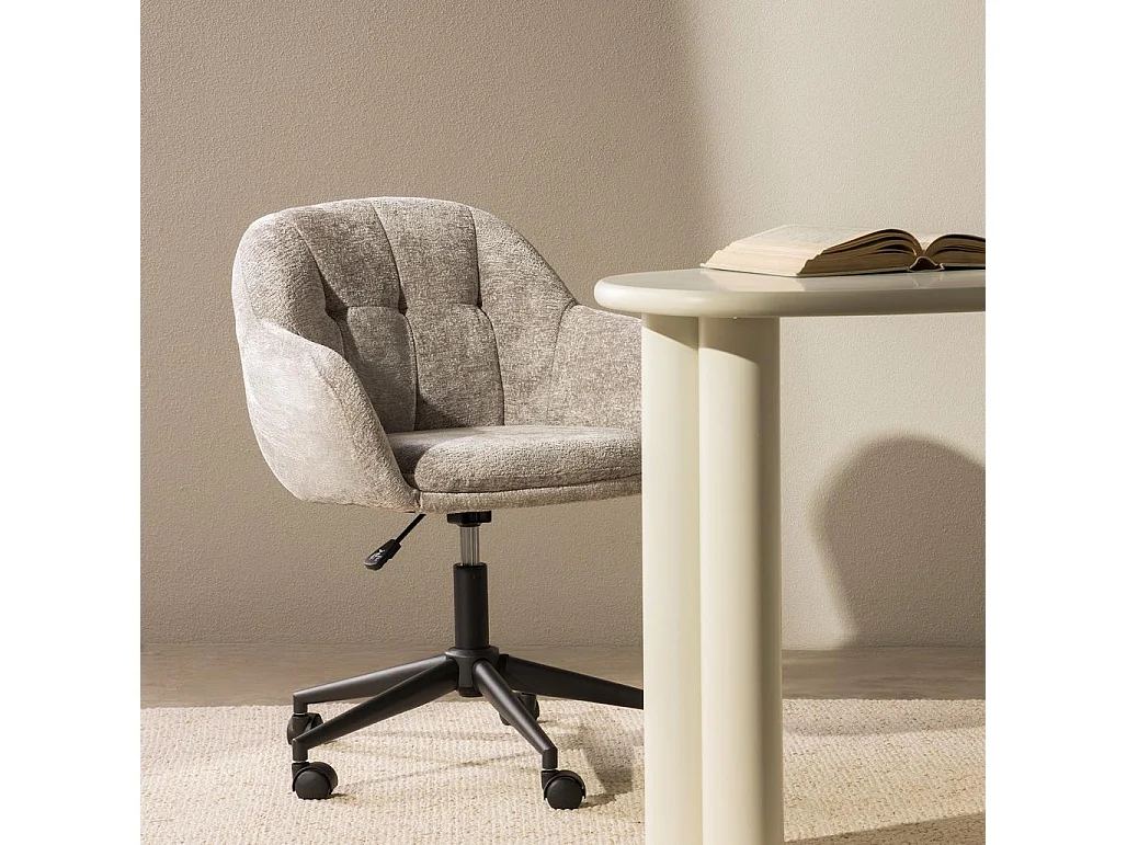 Chaise pivotante 59x63x77,5 cm Gris clair WEWORK