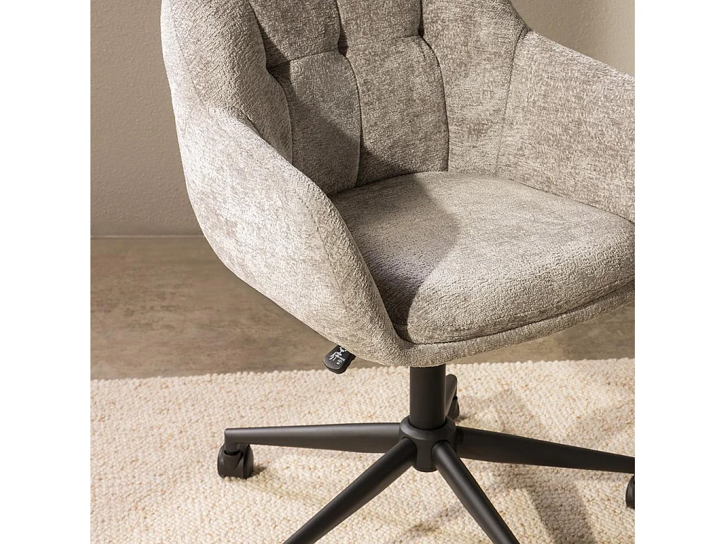 Chaise pivotante 59x63x77,5 cm Gris clair WEWORK