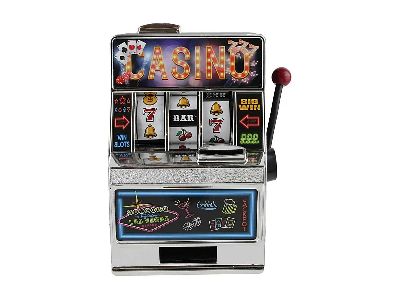 Tirelire Jeu Mini Machine à Sous - JACKPOT