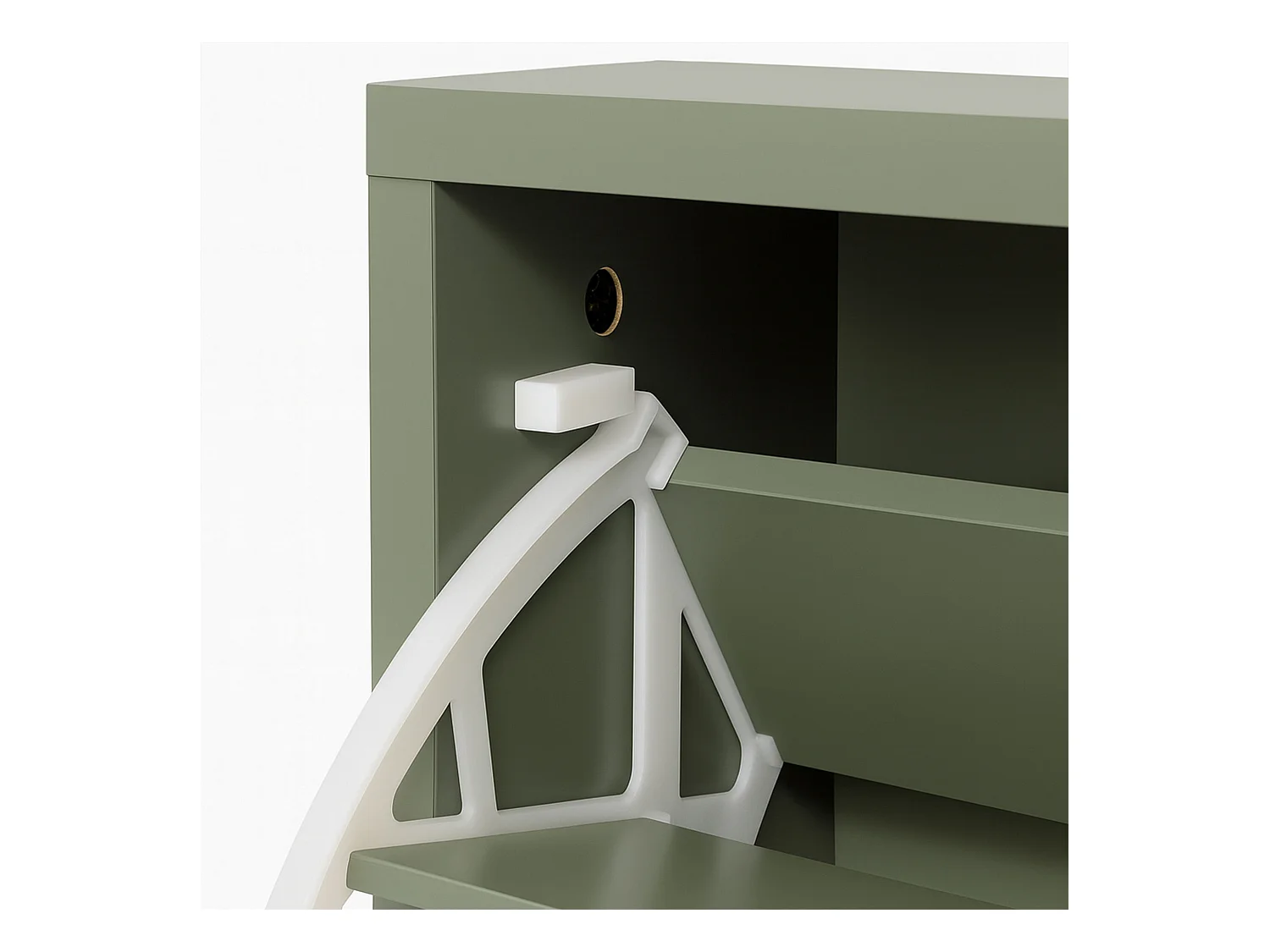 Plana - Zapatero ahorraespacio 3 puertas 55x116x25 cm 18 pares en madera salvia