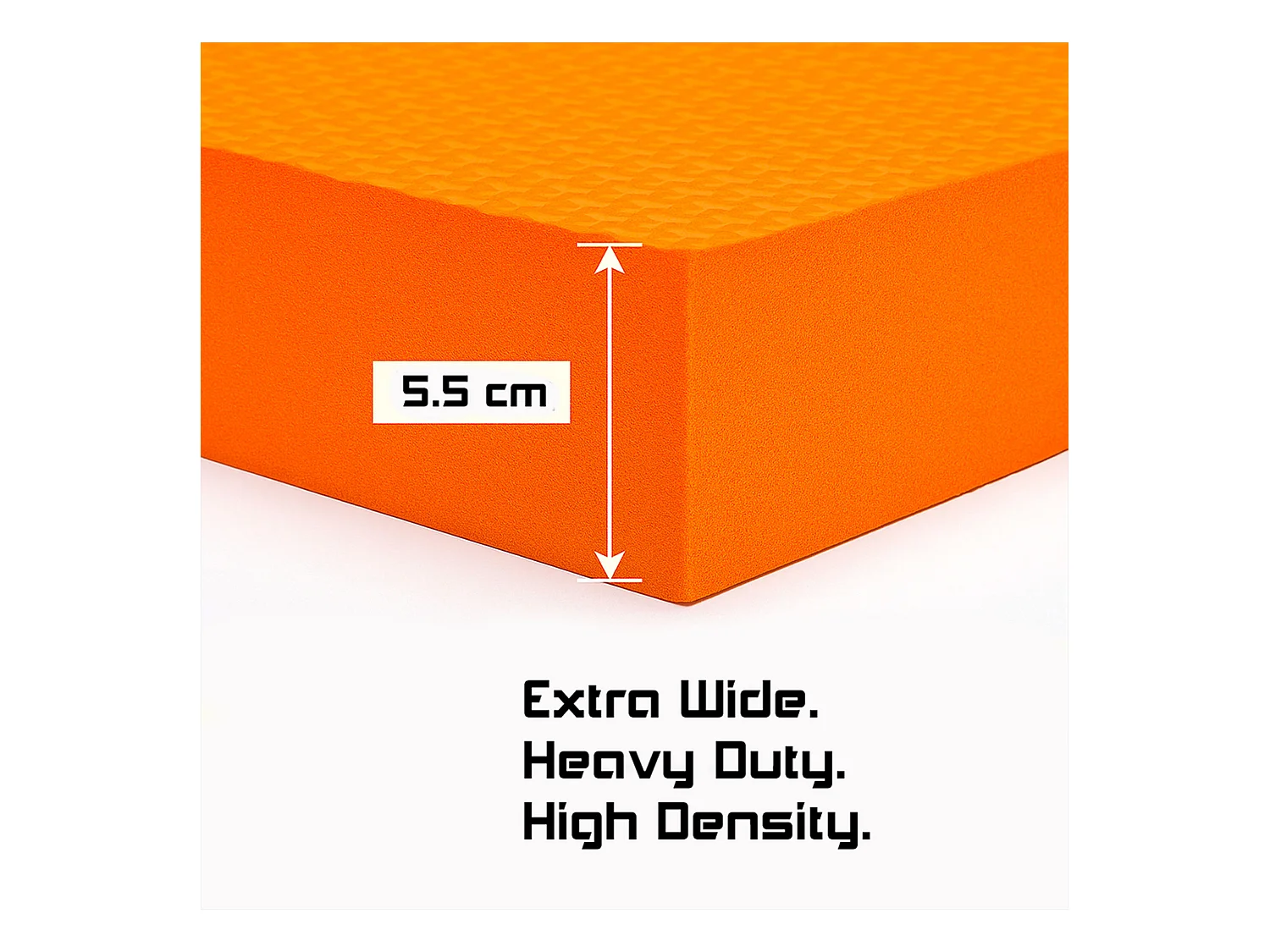 Ergogard - Taburete arrodillador multifuncional 2 en 1 para jardinería con bolsa portaherramientas negro y naranja