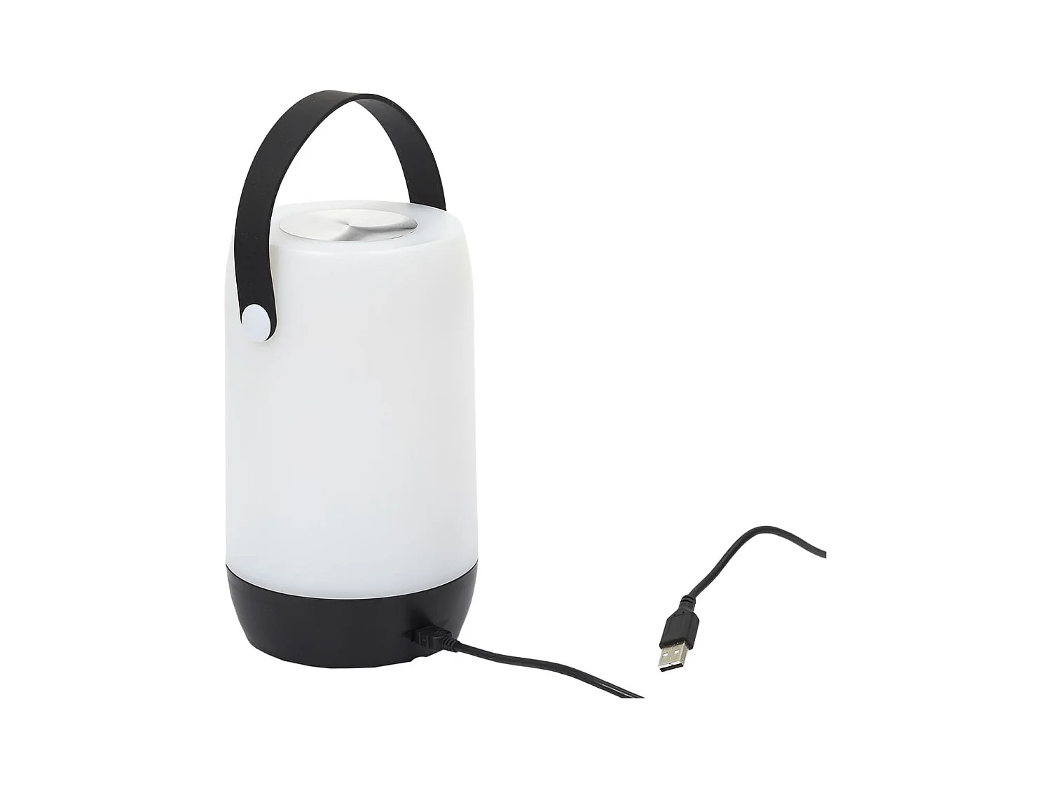 Lampe LED Tactile Sans Fil Blanche et Noire avec Anse - ATSUK