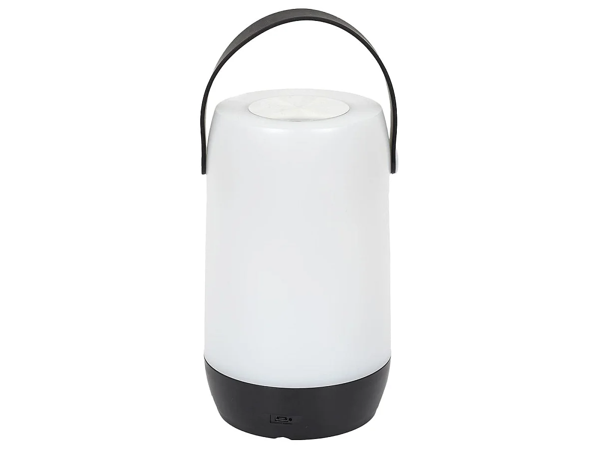 Lampe LED Tactile Sans Fil Blanche et Noire avec Anse - ATSUK