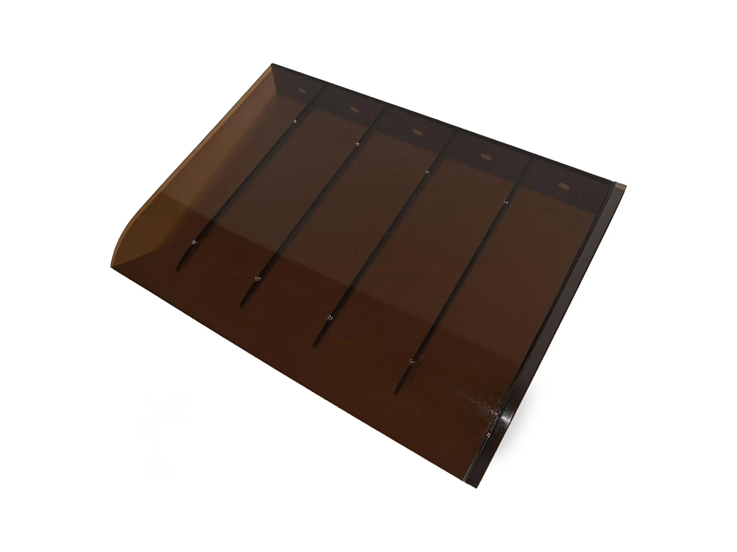 Ame - Pensilina Tettoia 120x40 cm in Policarbonato Fumè