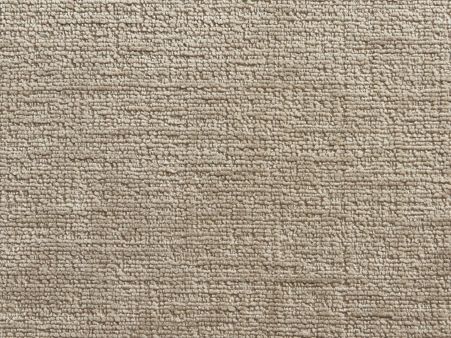 Lot de 6 chaises pivotantes en tissu texturé et métal noir - Taupe - LYARO