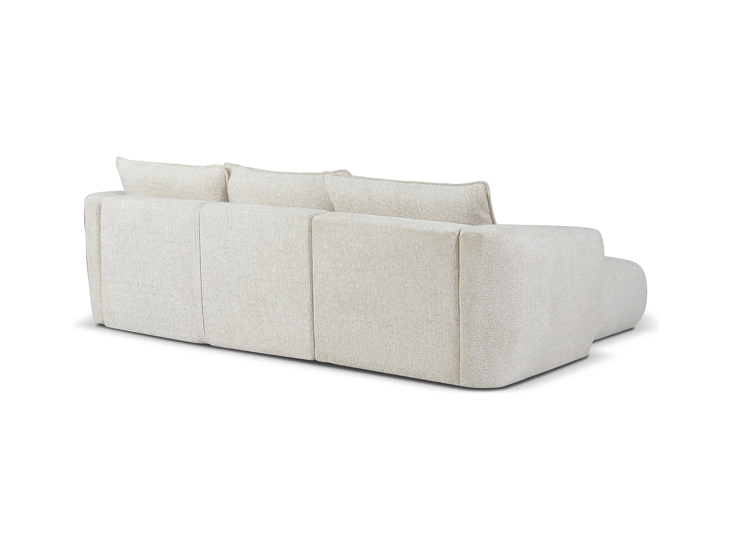 DALLAS – narożnik rozkładany lewy  255x165 cm,  Bello 5 kremowa