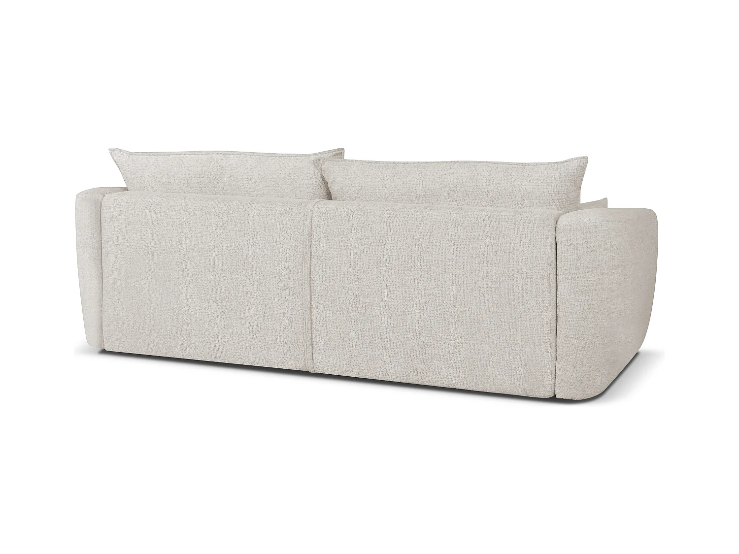 DALLAS – sofa 3-osobowa z funkcją spania 140x196 cm, tkanina  Bello 5 kremowa