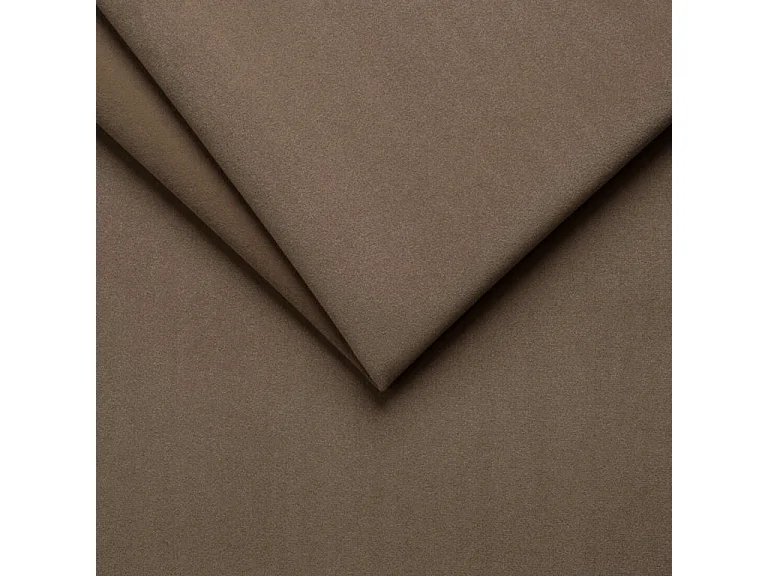 BESILIO Lit tapissé élégant 200x200 Persea – cadre en métal, coffre de rangement pour le linge de lit, passepoil décoratif – Marron