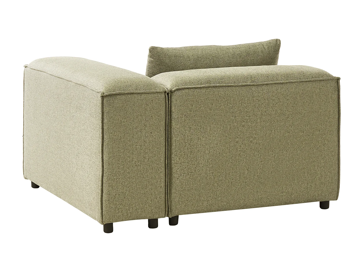 Module d'angle BRANDE Tissu Vert clair Symétrique