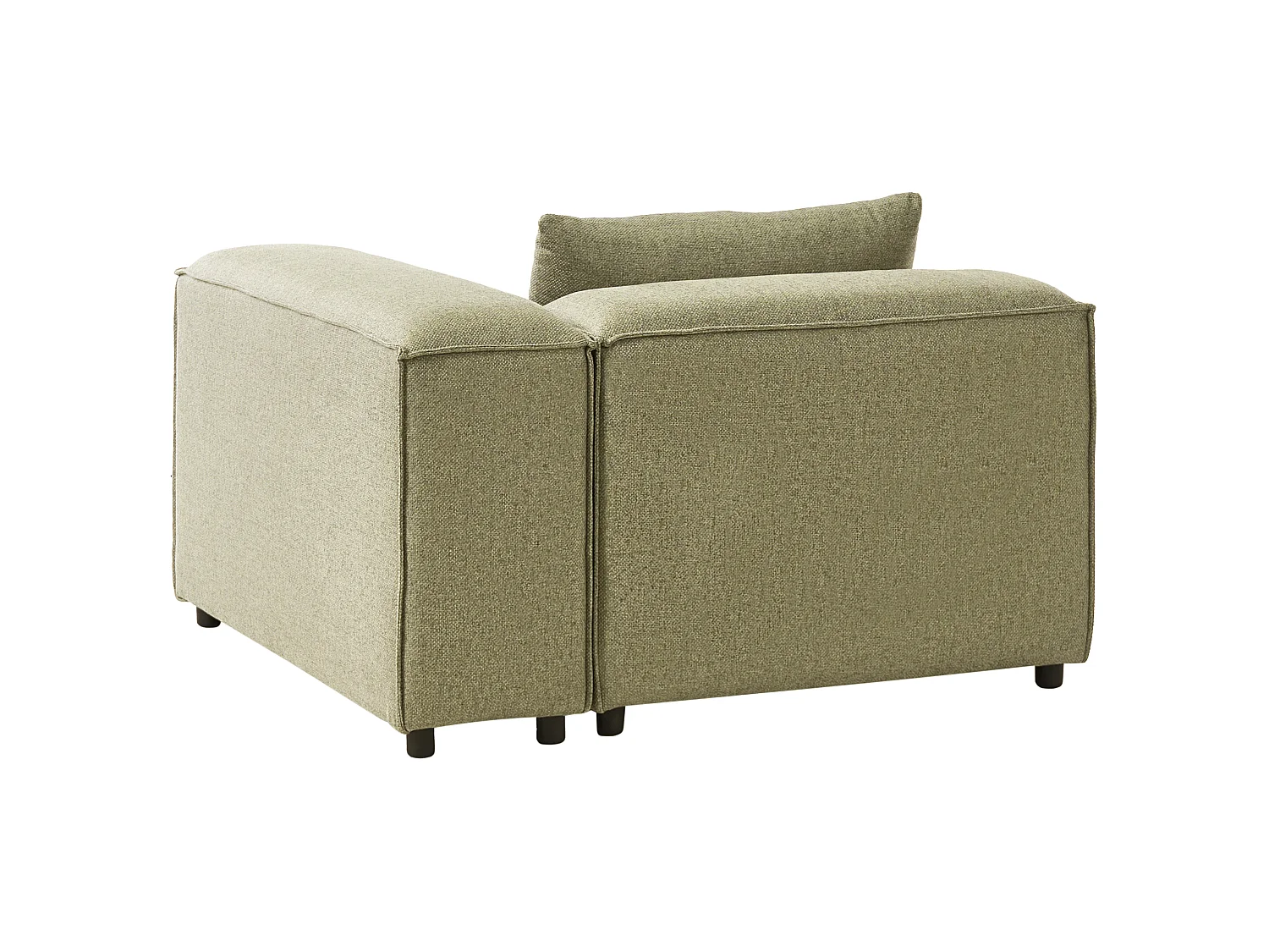 Module d'angle BRANDE Symétrique Vert clair Tissu