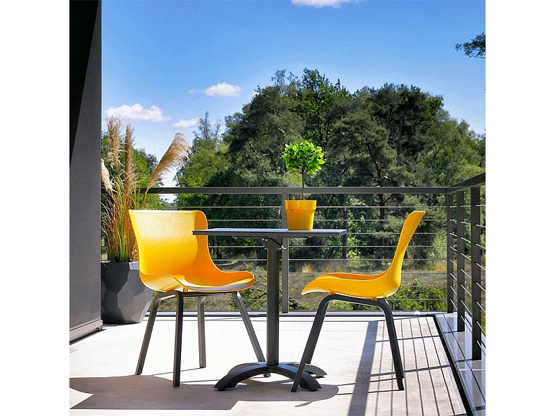 Set di 2 Sedie SOPHIE Element Dining HARTMAN - Giallo e Nero