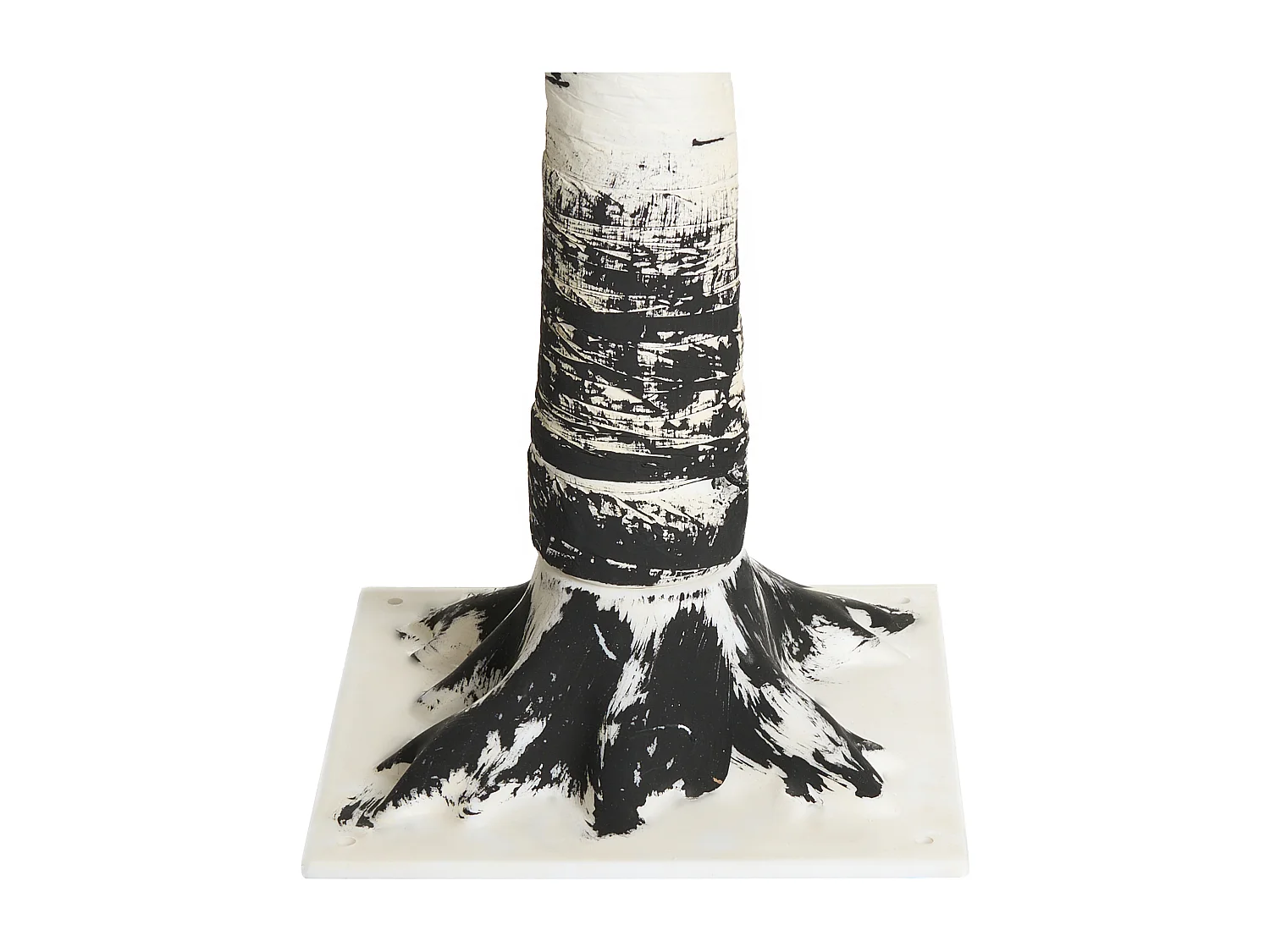 Décoration extérieure LED VASSLEN Arbre de Noël 160 cm Blanc