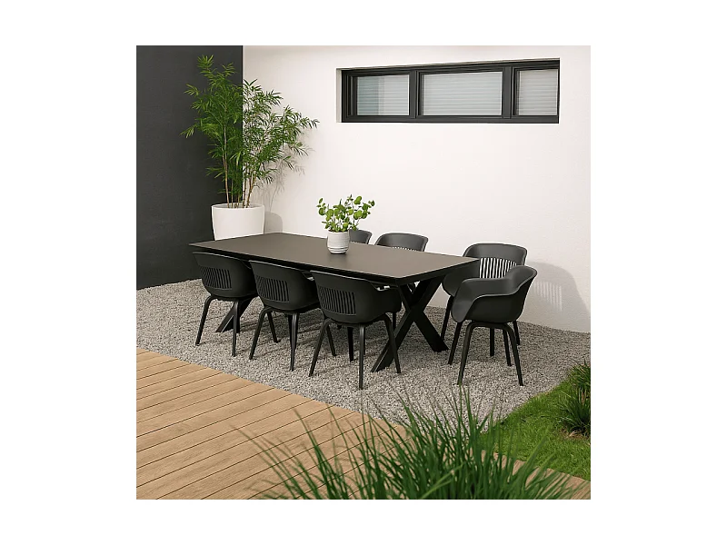 Set di 2 sedie JILL Element Armchair HARTMAN – Antracite