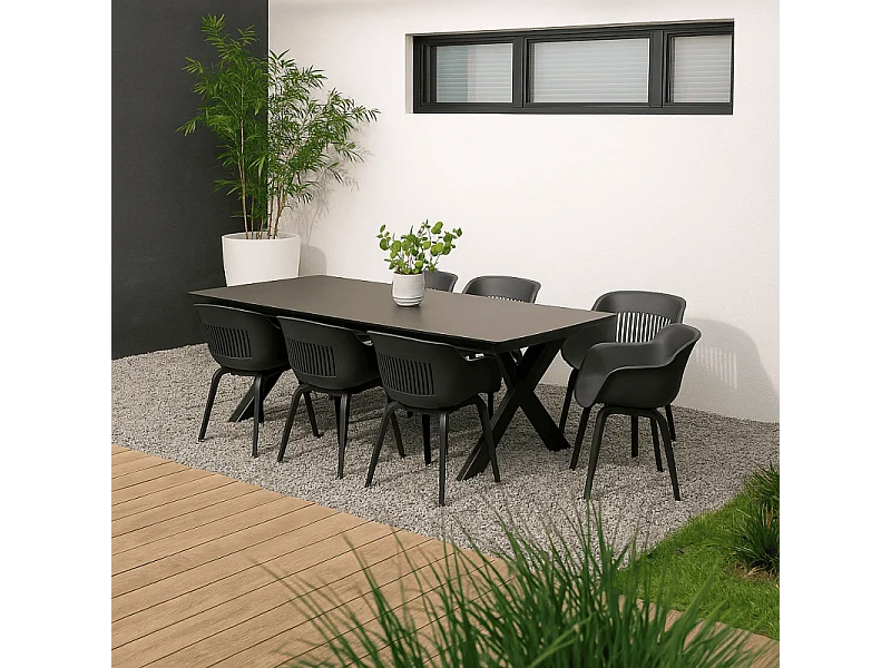 Set di 2 sedie JILL Element Armchair HARTMAN – Antracite