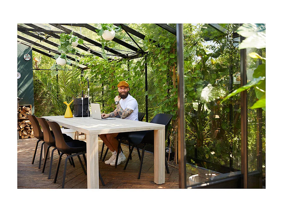 Set di 2 Sedie SOPHIE Element Organic HARTMAN - Nero