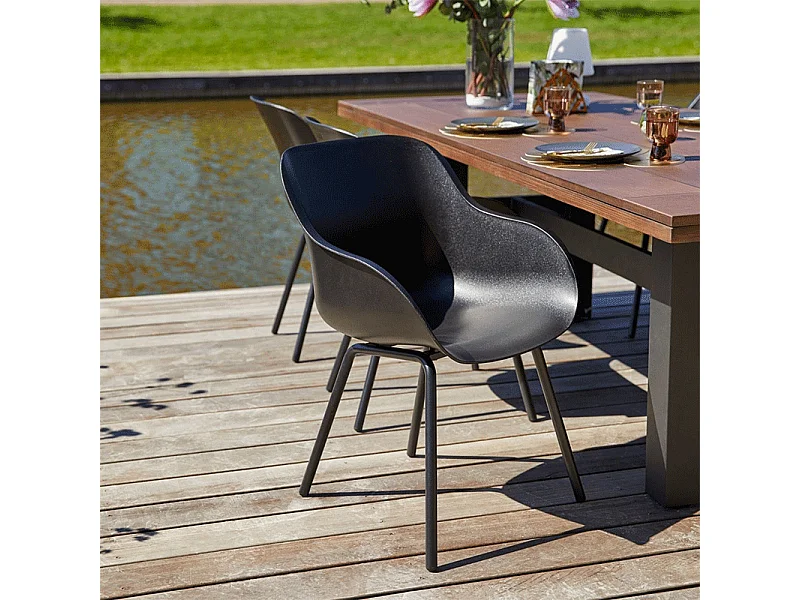 Set di 2 Sedie SOPHIE Element Organic HARTMAN - Antracite