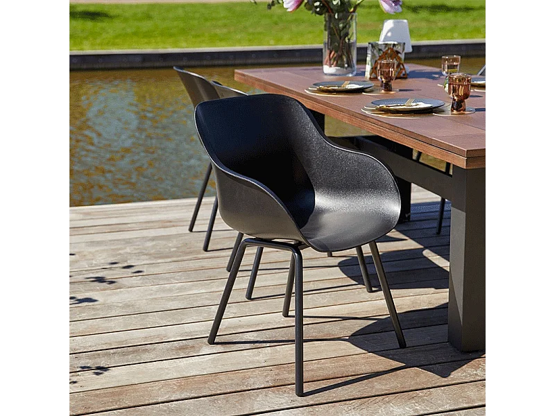 Set di 2 Sedie SOPHIE Element Organic HARTMAN - Antracite