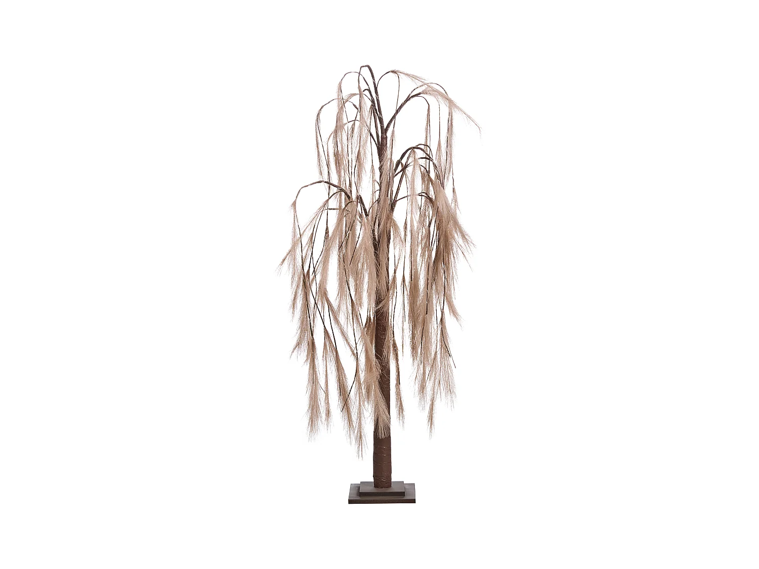 Décoration extérieure LED KOPASKER Arbre 160 cm Beige