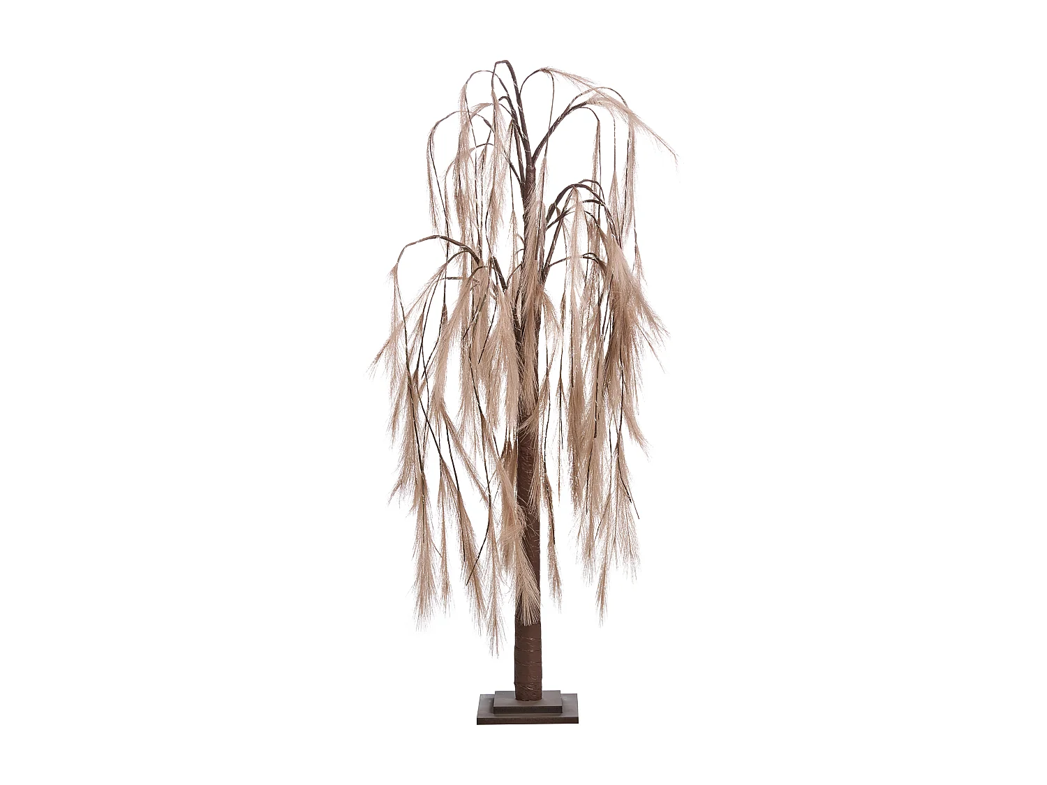 Décoration extérieure LED KOPASKER Arbre 160 cm Beige