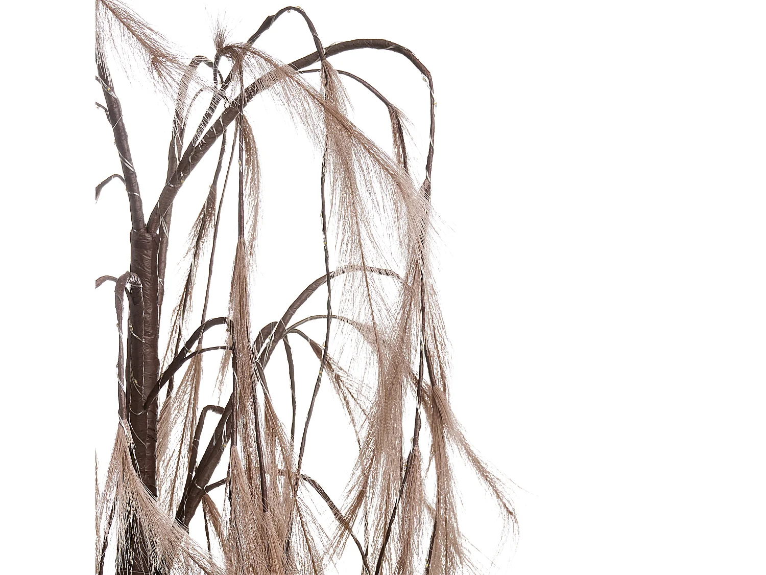 Décoration extérieure LED KOPASKER Arbre 160 cm Beige