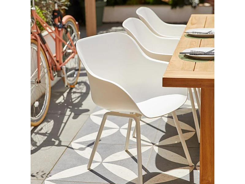 Set di 2 Sedie SOPHIE Element Organic HARTMAN - Bianco