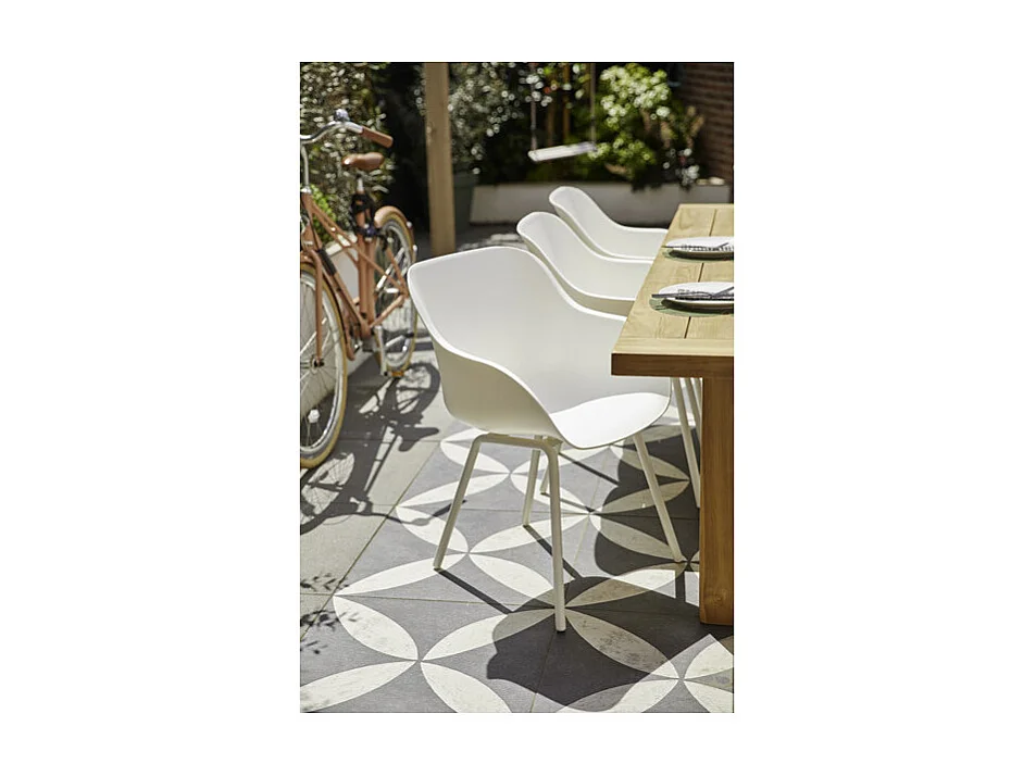 Set di 2 sedie SOPHIE Rondo Elegance HARTMAN – Bianco