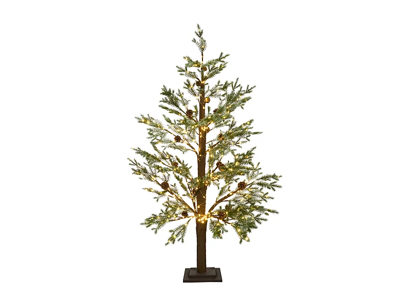 Décoration extérieure LED LAUGARAS Arbre de Noël 150 cm Vert