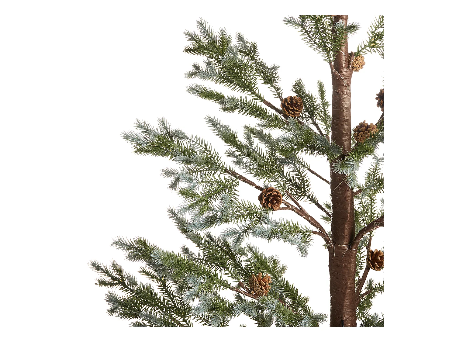 Décoration extérieure LED LAUGARAS Arbre de Noël 150 cm Vert