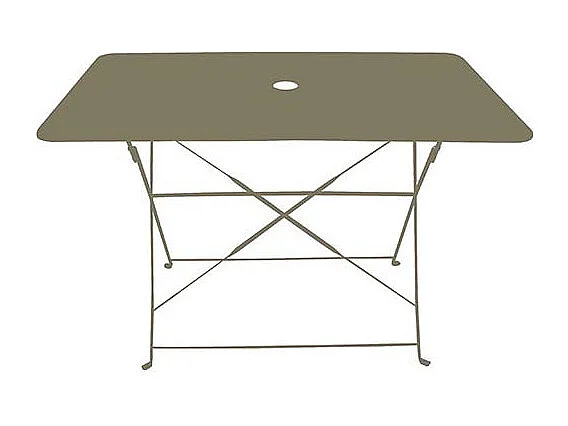 Tavolo rettangolare pieghevole BISTROT - Talpa