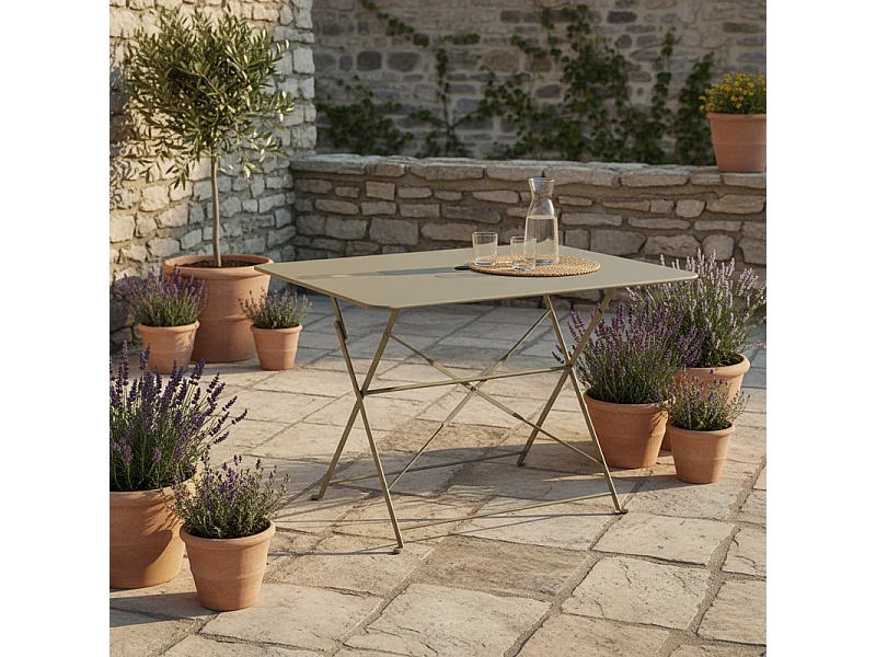 Tavolo rettangolare pieghevole BISTROT - Talpa