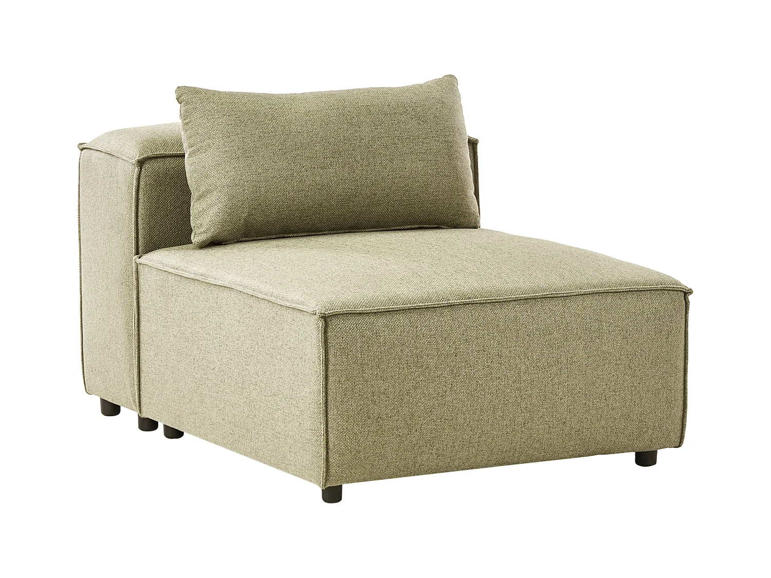 Module fauteuil BRANDE Tissu Vert clair