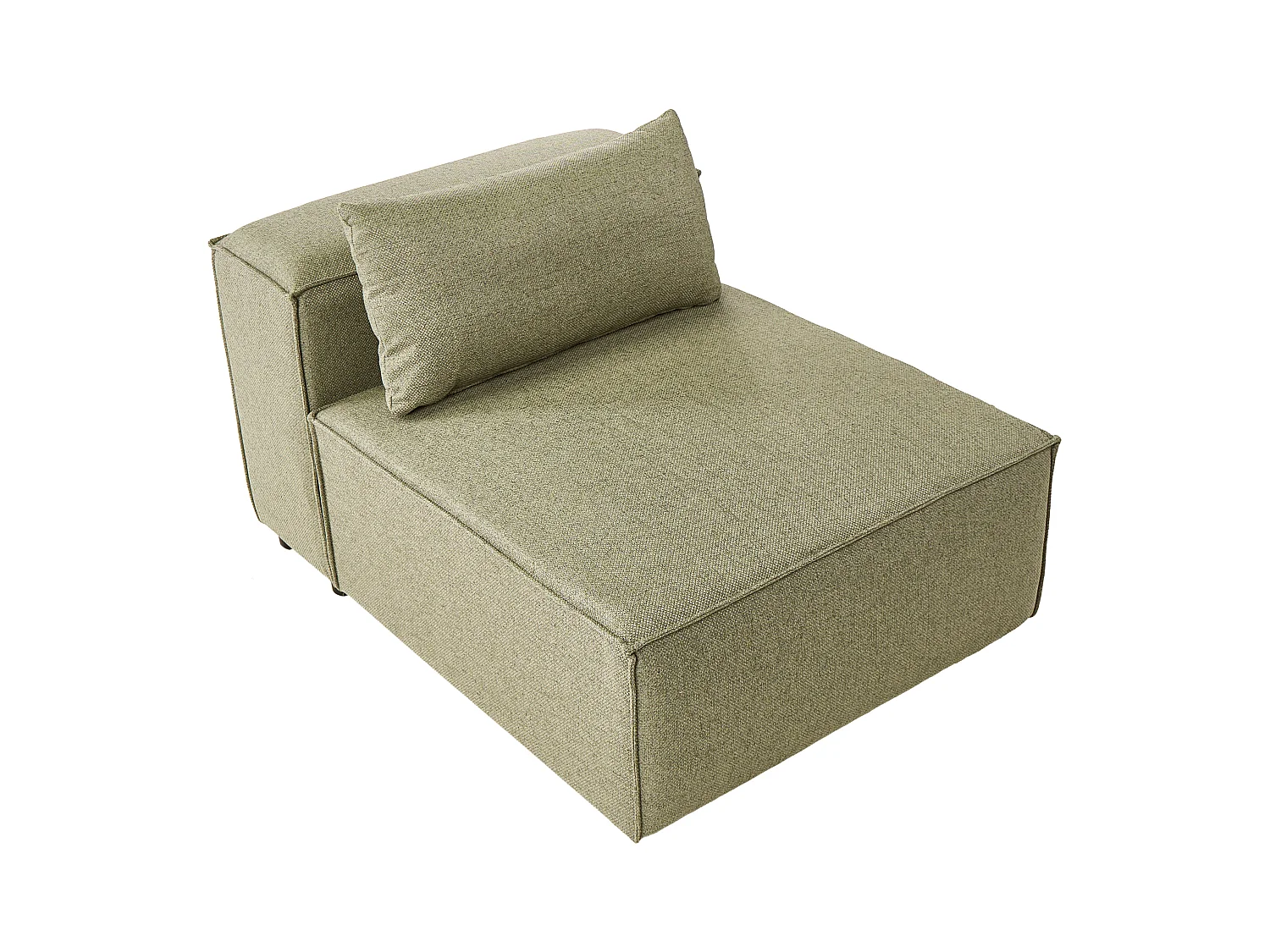 Module fauteuil BRANDE Tissu Vert clair