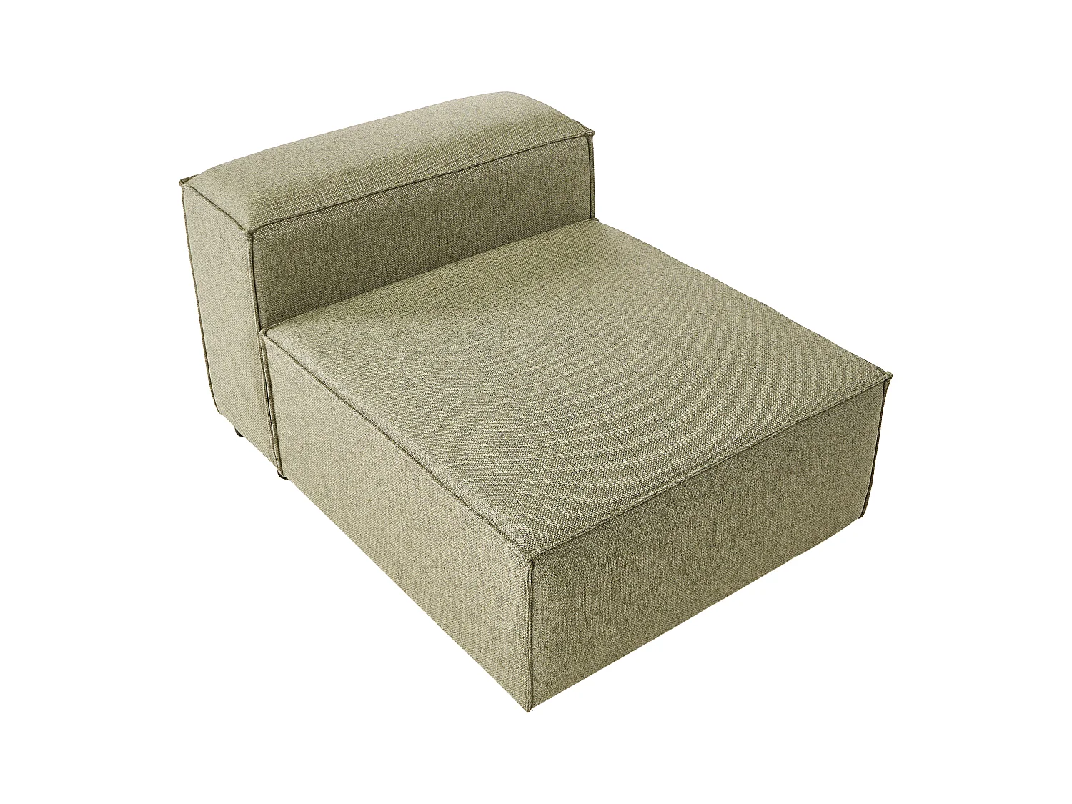 Module fauteuil BRANDE Tissu Vert clair
